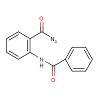 2-benzamidobenzoyl azide